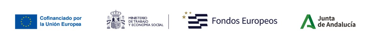 Logos subvención FSE+ Andalucía 2021-2027